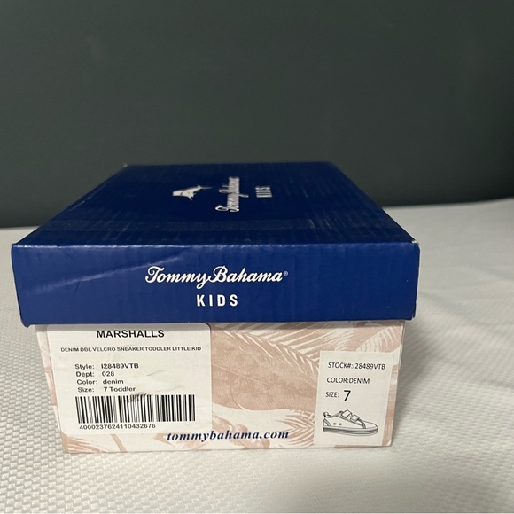 NEW TOMMY BAHAMA TOMS Fenix Double Strap Sneaker - Kids' Size: 7 - Picture 4 of 8